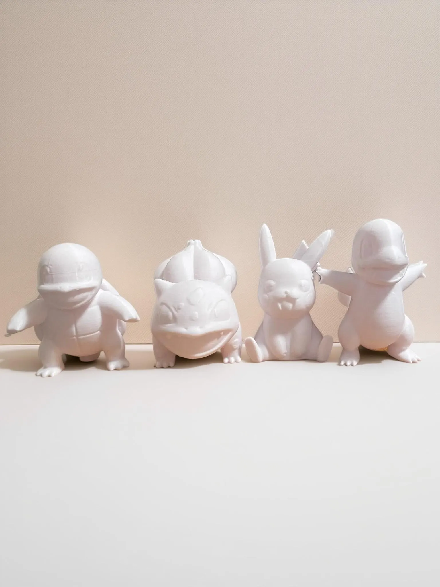 Paint Your Own Elemental Monster Kit — 4 Figures with Paints & Brushes