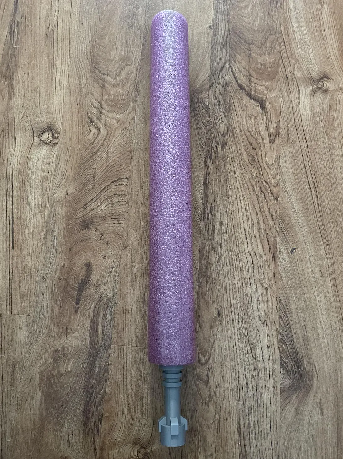 Pool Noodle Saber Handle — Brick-Compatible Grip for Backyard Battles